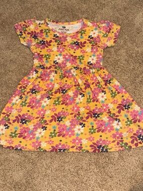 Girls' Yellow Floral Play Dress by